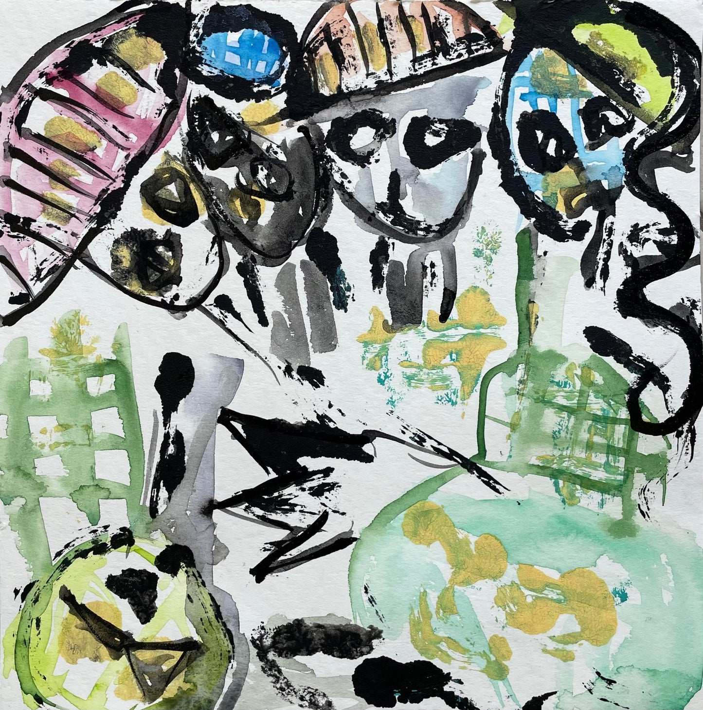 Trauer um einen Freund / Mourning A Friend (III) - WALTHER FINEART GERMANY