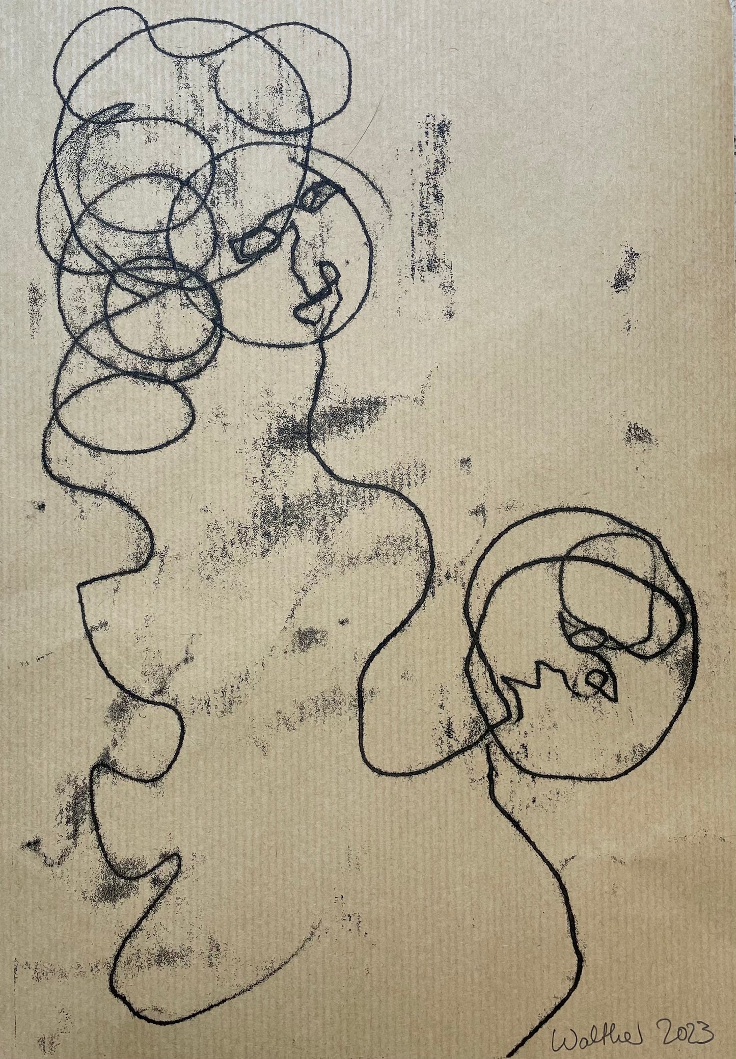 Family: Young Woman With Newborn (I)